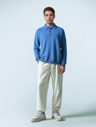 Walter™ | Premium Poloshirt aus Merinowolle