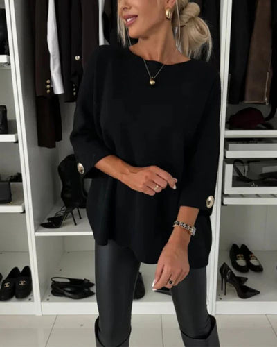 Lola - Eleganter, Lässiger Pullover