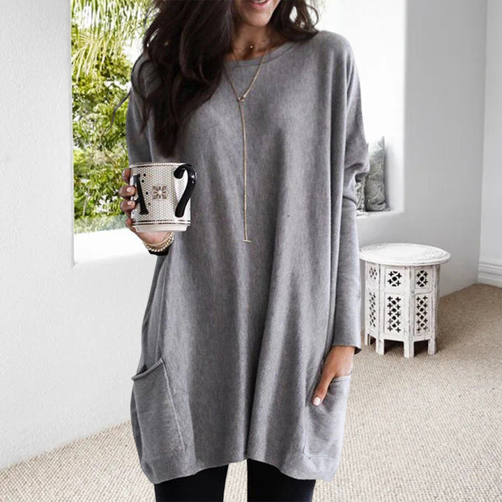 Maree - Oversized Rundhals-Pullover