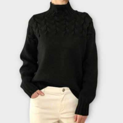 Tina - Kabelstrickpullover