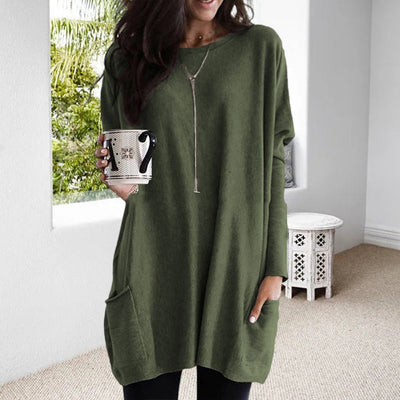 Maree - Oversized Rundhals-Pullover