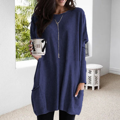 Maree - Oversized Rundhals-Pullover