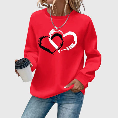 Sharyn - Eleganter Herzpullover