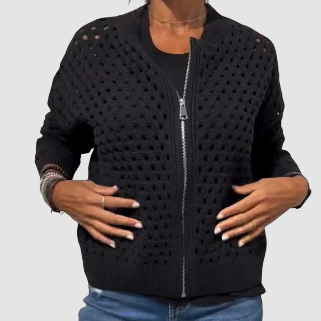 Jane - Premium Strickjacke