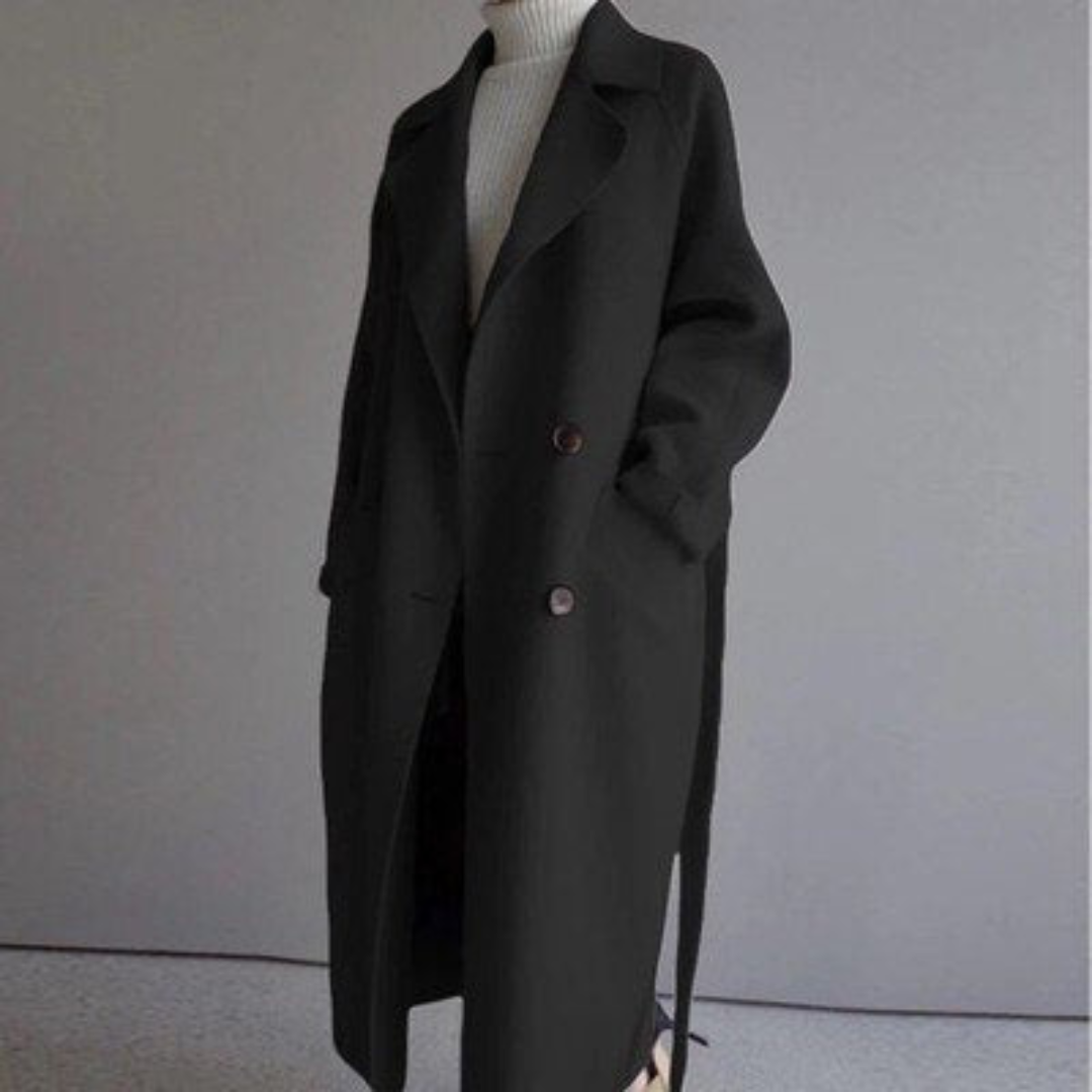 Elisabetta | Eleganter Wollmischmantel