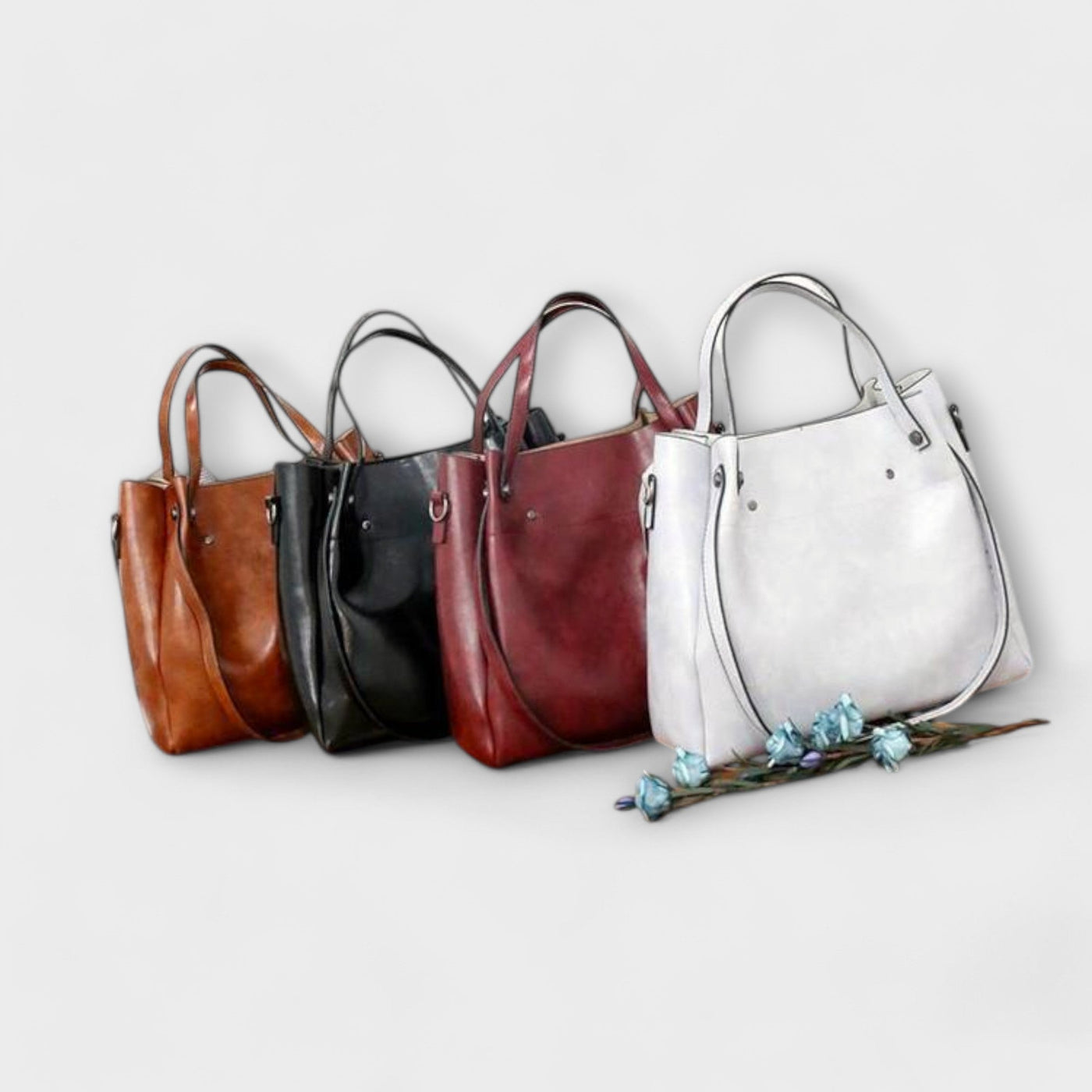 Olivia - 4-teiliges Vintage-Taschenset