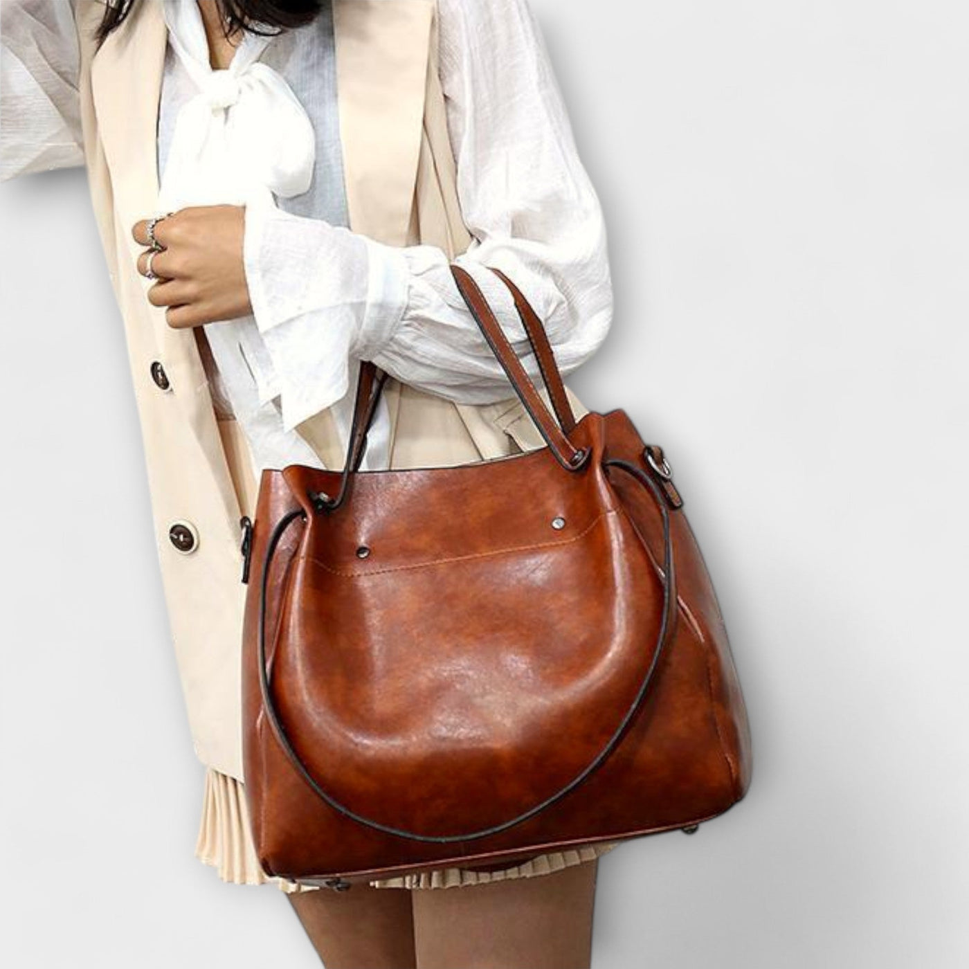 Olivia - 4-teiliges Vintage-Taschenset