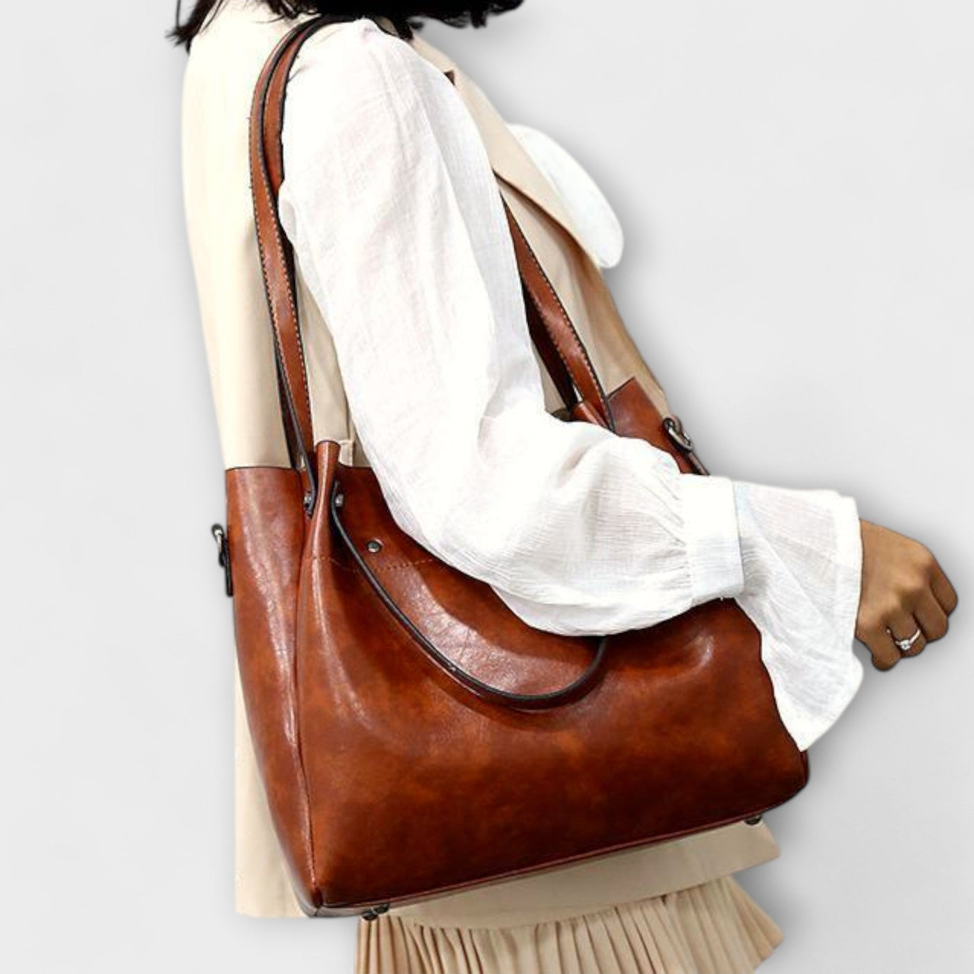 Olivia - 4-teiliges Vintage-Taschenset