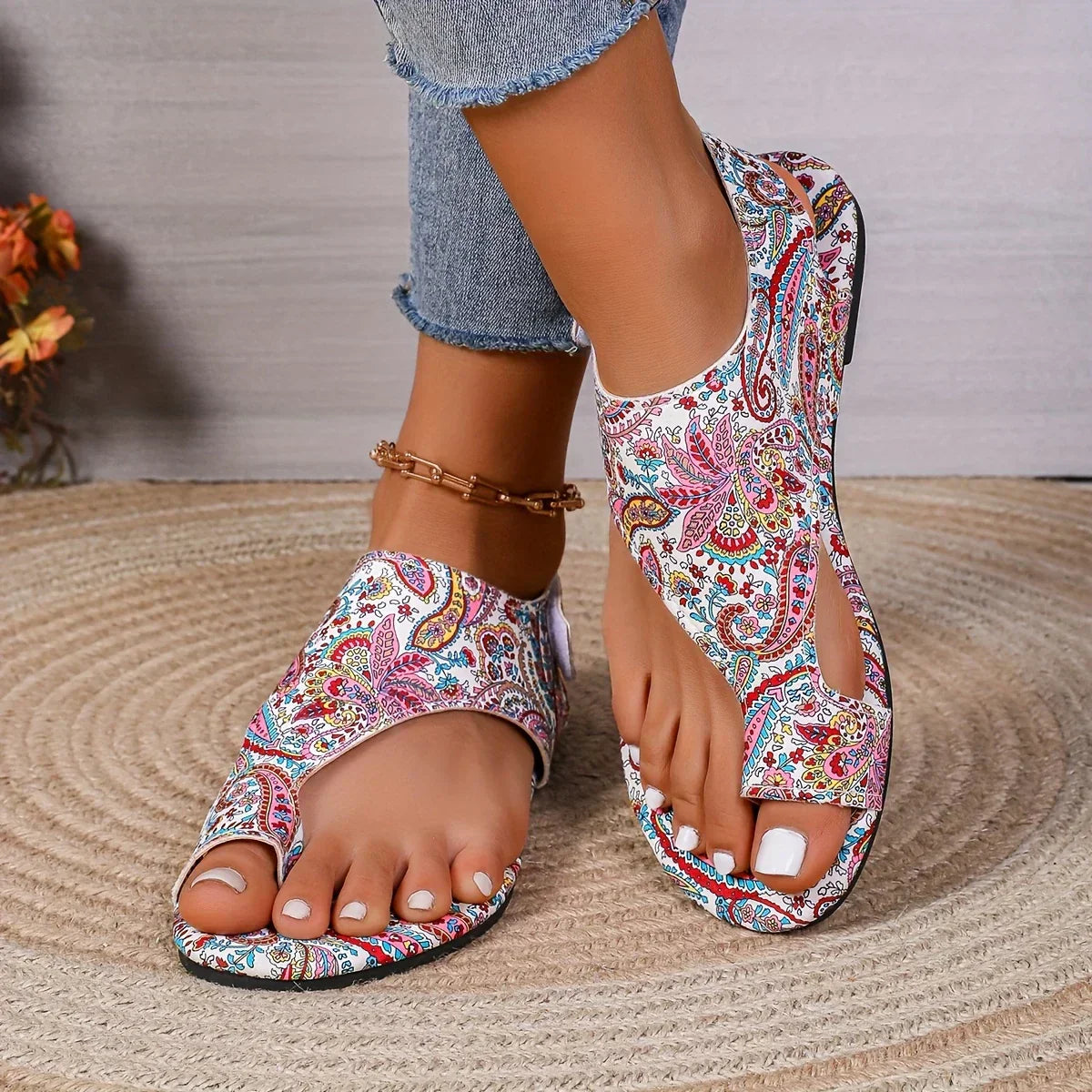 Zoe - Vintage Bohemian Sandalen für Damen