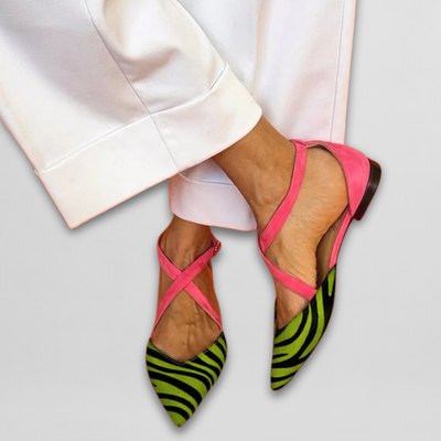 Judith | Elegante Ballerinas mit feinen Riemen