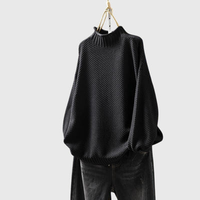 Amelia | Strickpullover mit Funnel Neck