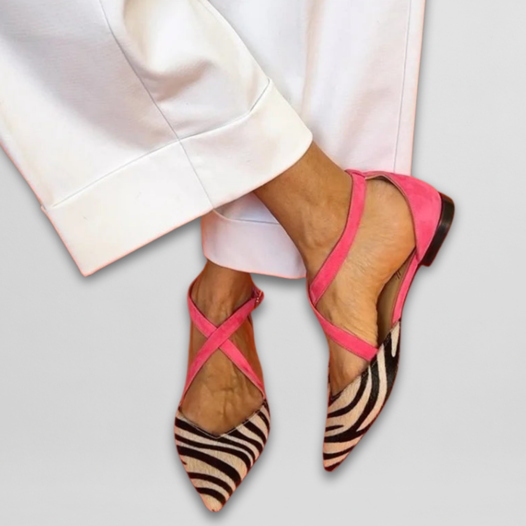 Judith | Elegante Ballerinas mit feinen Riemen