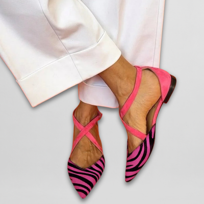 Judith | Elegante Ballerinas mit feinen Riemen