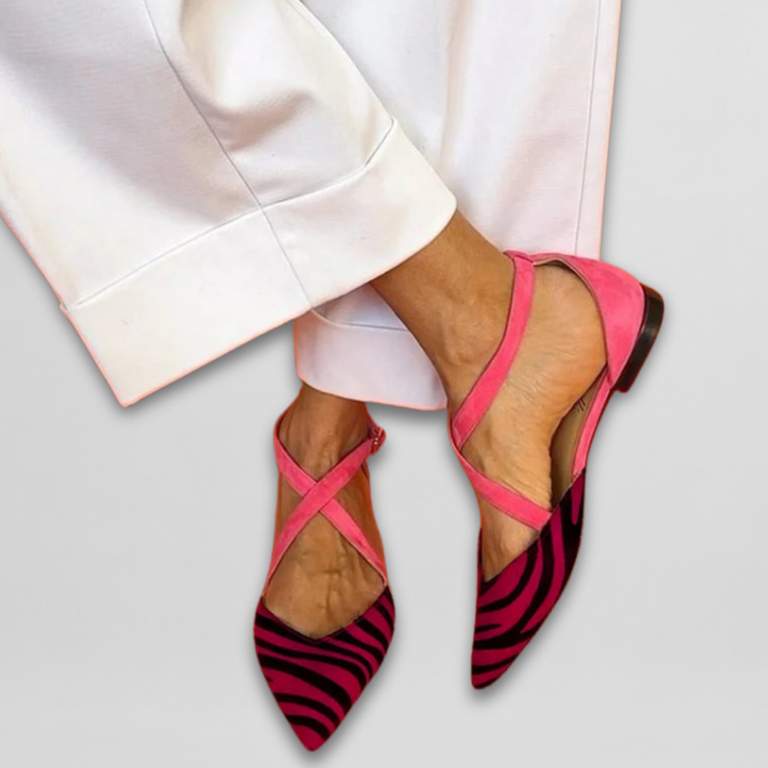 Judith | Elegante Ballerinas mit feinen Riemen