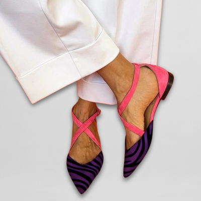 Judith | Elegante Ballerinas mit feinen Riemen
