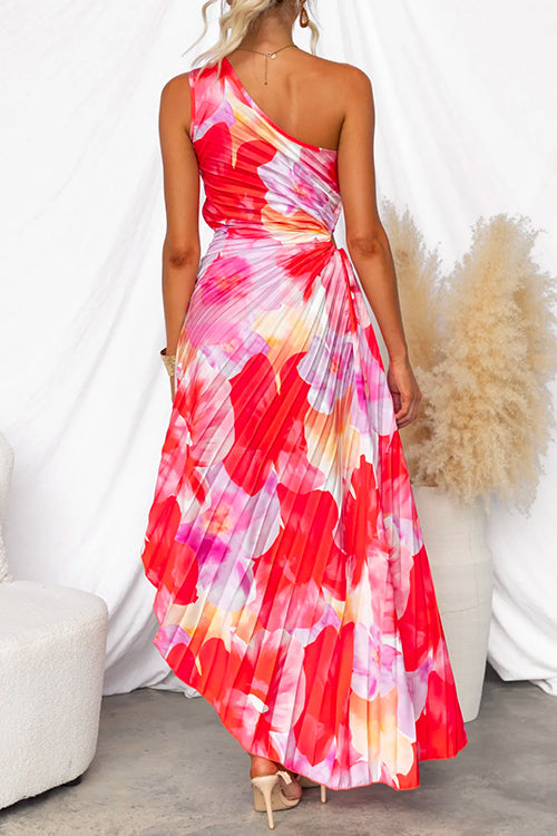Kacie - Plissé Sommerkleid