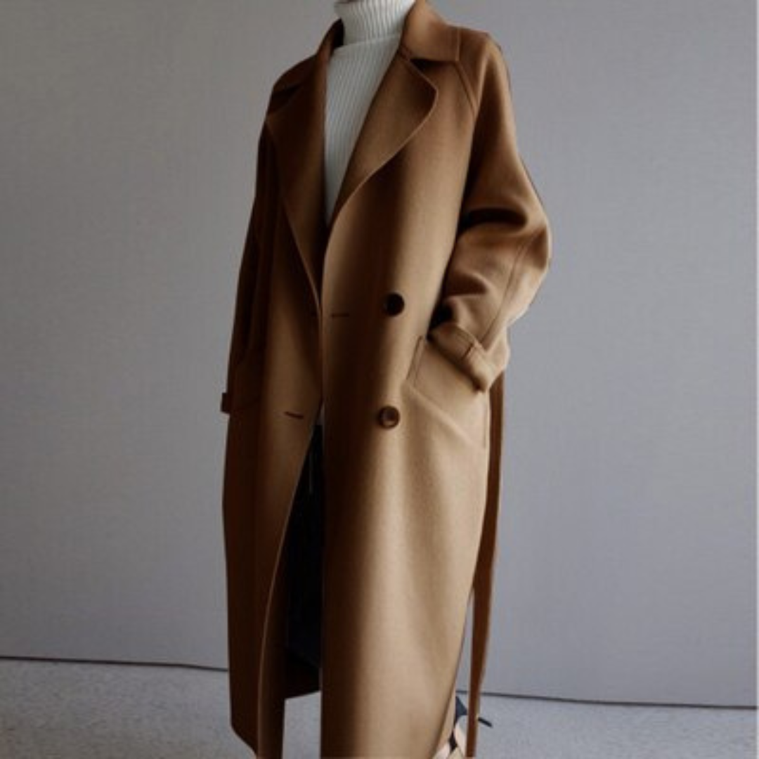 Elisabetta | Eleganter Wollmischmantel
