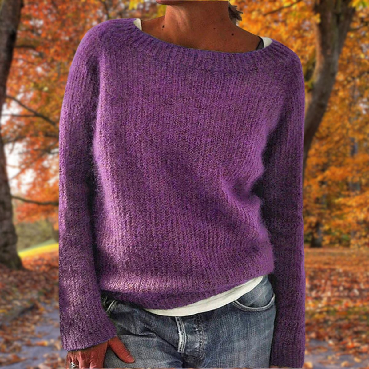 Isabella - Klassischer Strickpullover