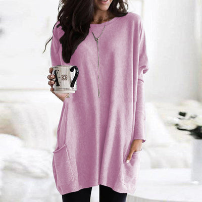 Maree - Oversized Rundhals-Pullover