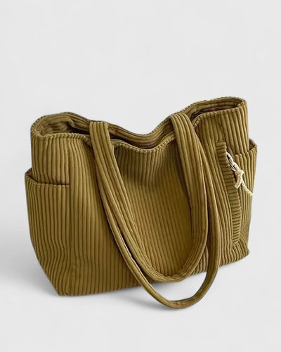 Liorane | Luxuriöse Rippentote mit Kordel-Detail