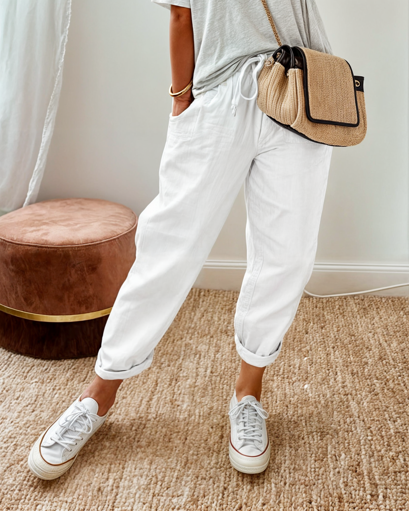 Rosa - Schicke Bequeme Hose