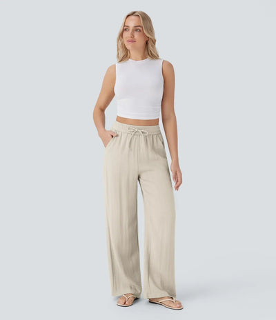 Aria - Elegante Leinenhose