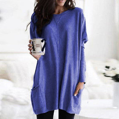 Maree - Oversized Rundhals-Pullover