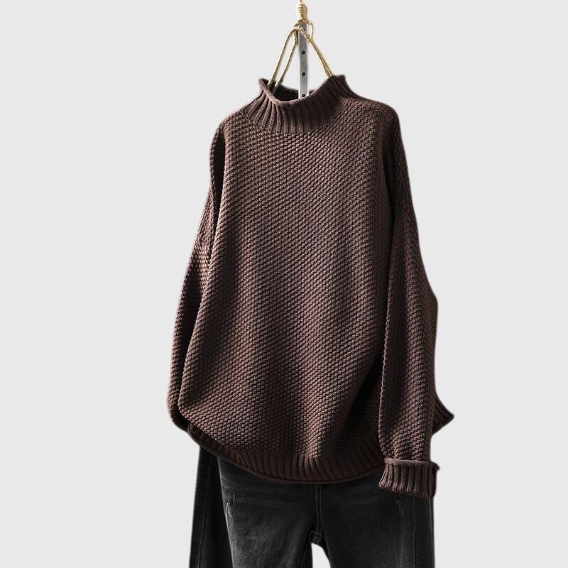 Amelia - Pullover mit Funnel-Neck