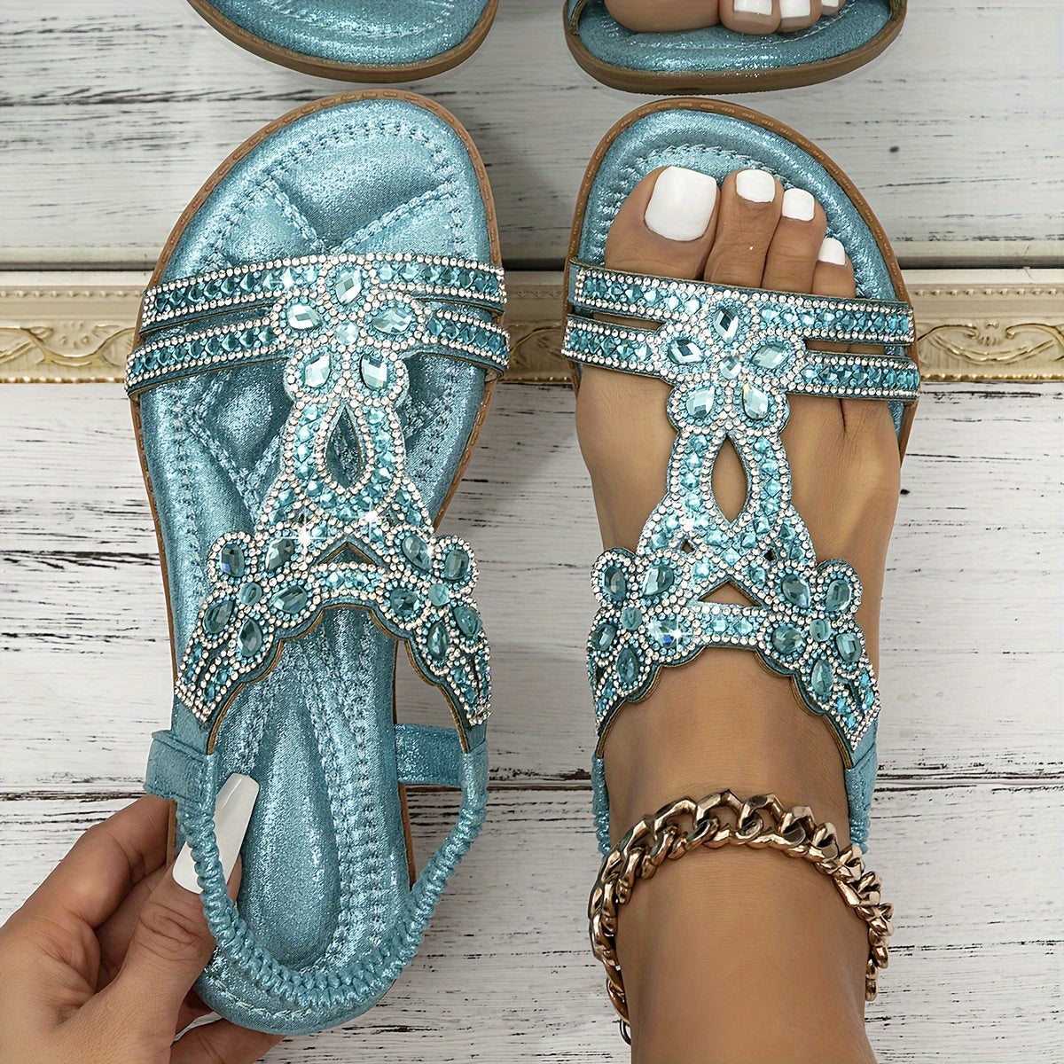 Blessy - Sandalen mit Fersenriemen