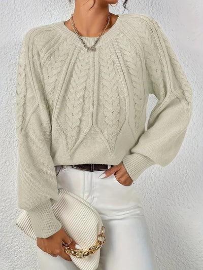 Freya - Klassischer Strickpullover