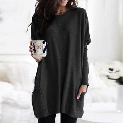 Maree - Oversized Rundhals-Pullover