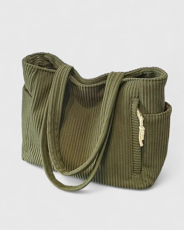 Liorane | Luxuriöse Rippentote mit Kordel-Detail