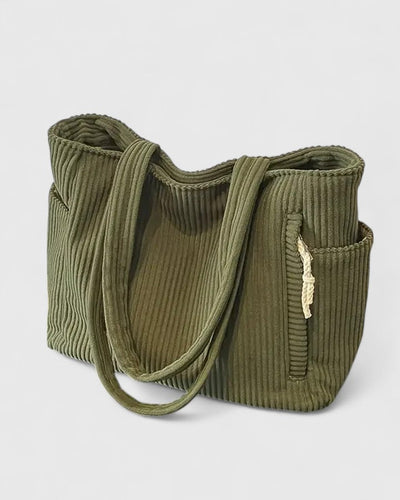 Liorane | Luxuriöse Rippentote mit Kordel-Detail