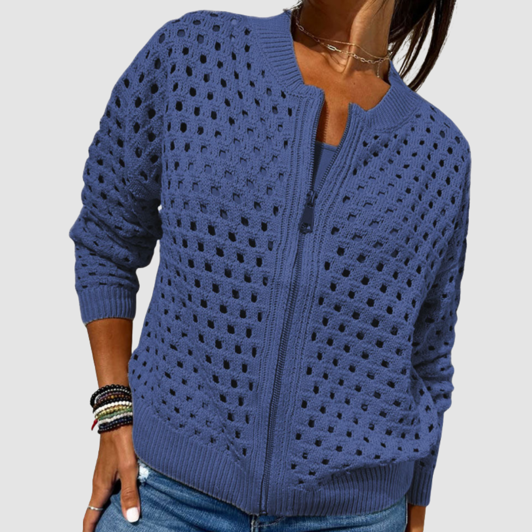 Jane - Premium Strickjacke