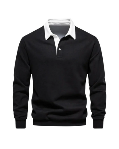 Adriaan Casual Polo Sweater