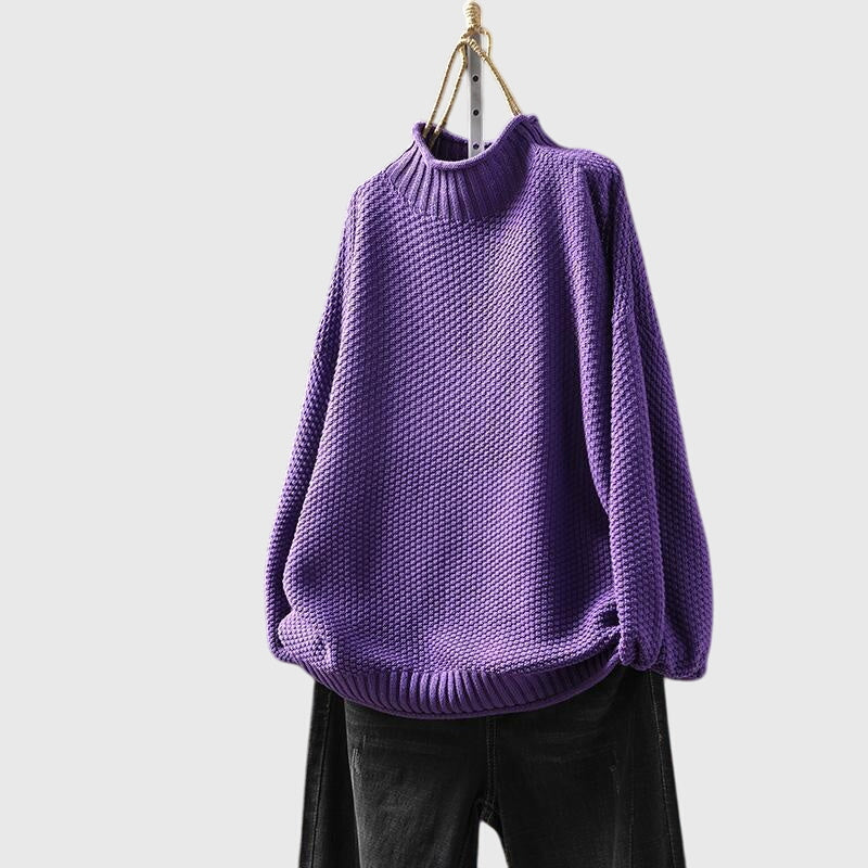 Amelia - Pullover mit Funnel-Neck