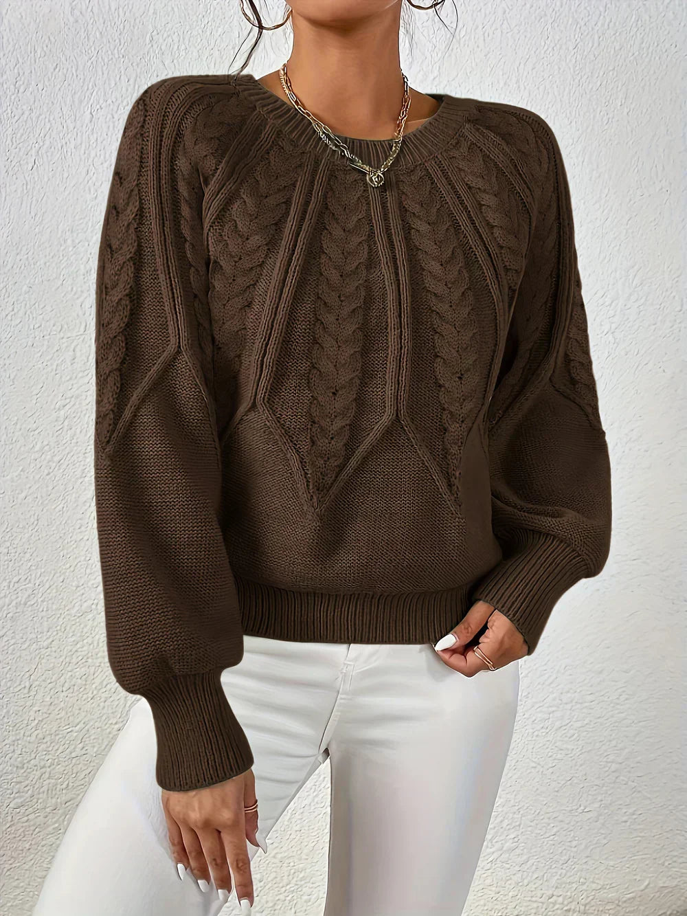 Freya - Klassischer Strickpullover