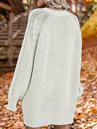 Emilia - Gestricktes Mini-Jumper-Kleid