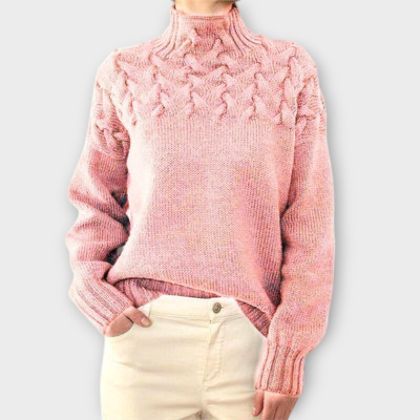 Tina - Kabelstrickpullover