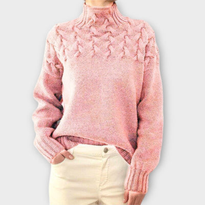 Tina - Kabelstrickpullover