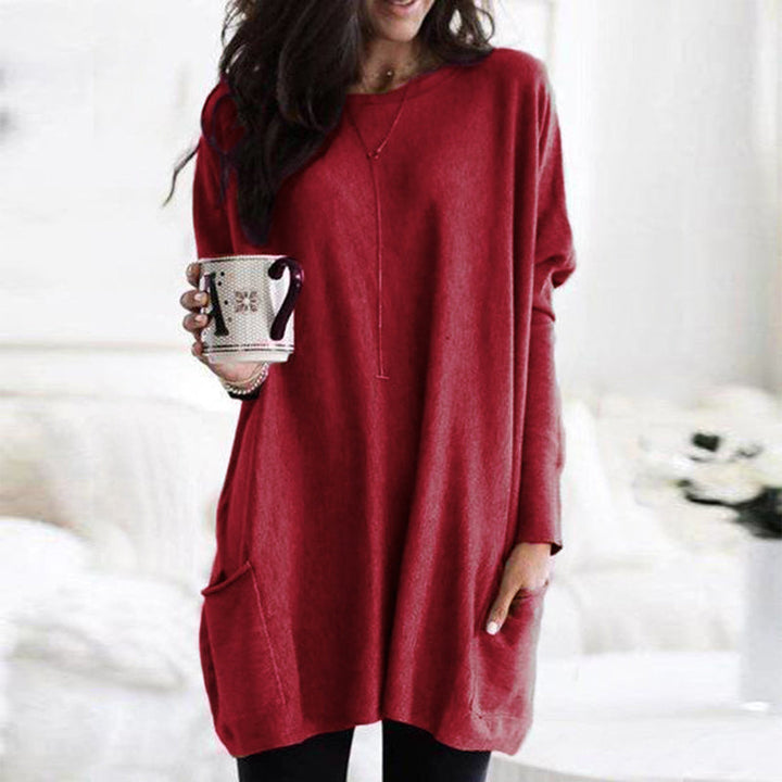 Maree - Oversized Rundhals-Pullover