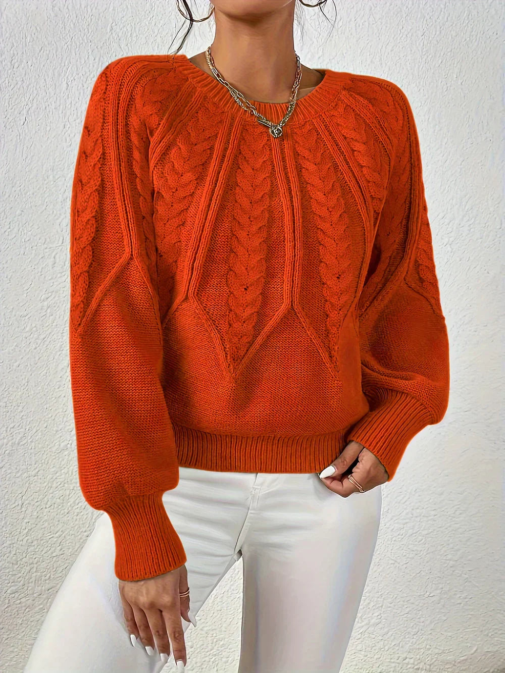Freya - Klassischer Strickpullover