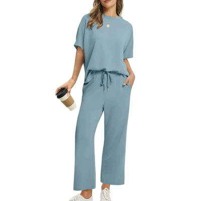 Anna - Damen Freizeitset aus Top und Hose