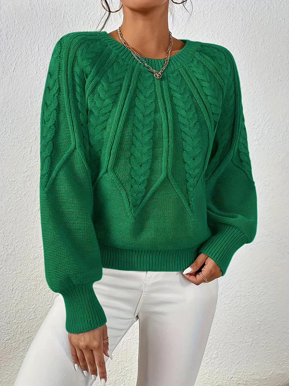 Freya - Klassischer Strickpullover