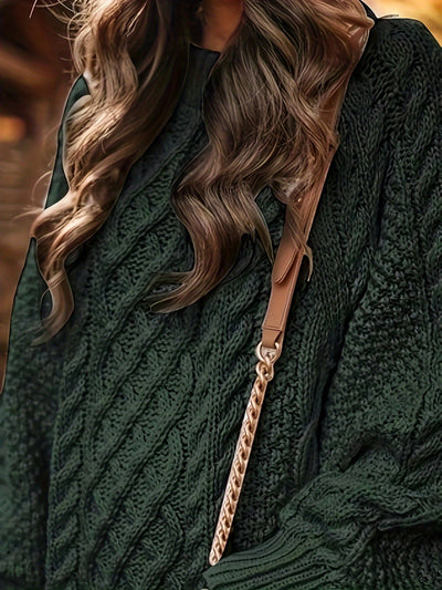 Emilia - Gestricktes Mini-Jumper-Kleid
