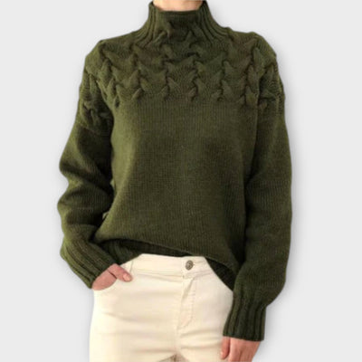 Tina - Kabelstrickpullover