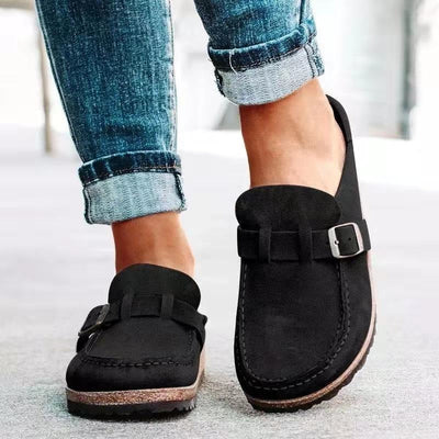 Laura - Orthopädische Wildleder Slipper