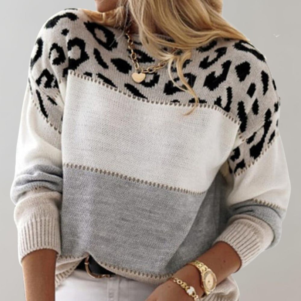 Emily | Leopardenmuster Pullover