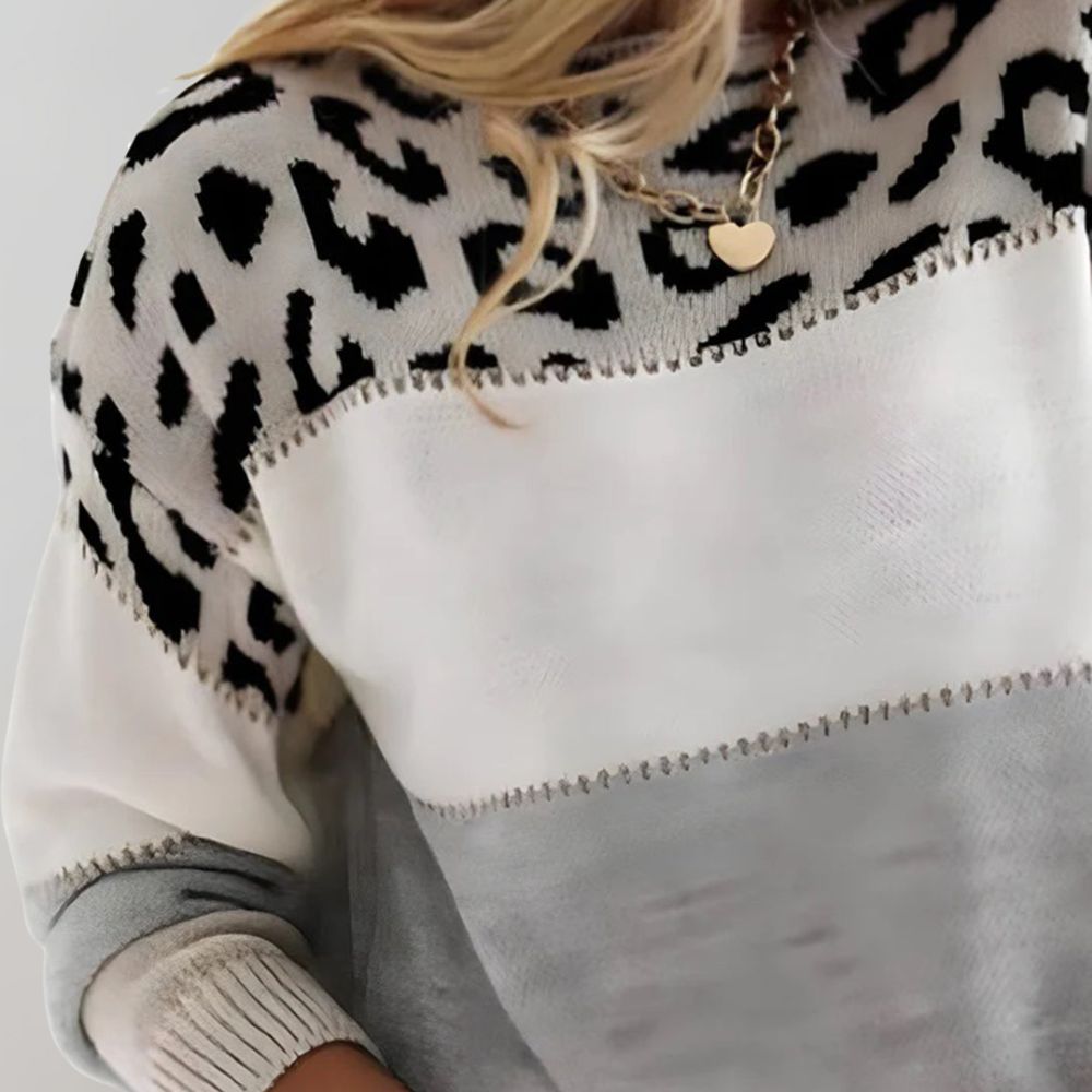 Emily | Leopardenmuster Pullover