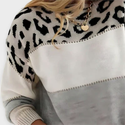 Kay - Lässiger Leopardenpullover